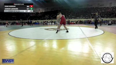 Consi Of 64 #2 - Evan Gordan, Union JH vs Janson Leonard, Tuttle