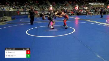 157 lbs Consolation - Matthew Jens, Toss Em Up vs Brock Trevino, Michigan Revolution