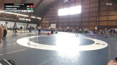 100 lbs Rr Rnd 1 - Andrew Dolson, Barn Brothers vs Derek Danbe, Rednose