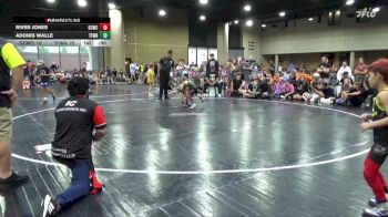 45 lbs Round 2 (6 Team) - River Jones, Gulf Coast WC vs Adonis Walle, The Factory Wrestling
