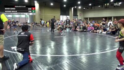 45 lbs Round 2 (6 Team) - River Jones, Gulf Coast WC vs Adonis Walle, The Factory Wrestling