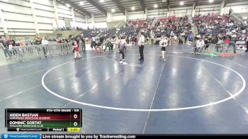 100 lbs Semifinal - Aiden Bastian, Sanderson Wrestling Academy vs Dominic Gortat, Stallions Wrestling Club