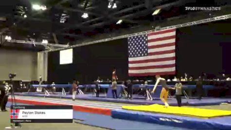 Payton Stokes - Tumbling, NSB - 2021 USA Gymnastics Championships