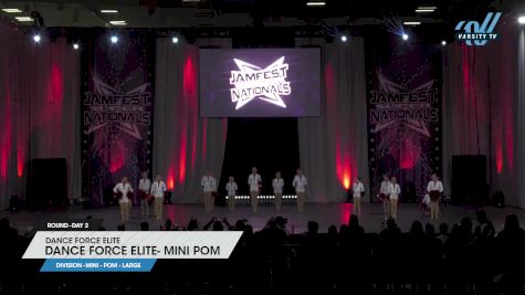 Dance Force Elite - Dance Force Elite- Mini Pom [2023 Mini - Pom - Large Day 2] 2023 JAMfest Dance Super Nationals