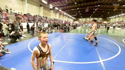 125 lbs Rr Rnd 2 - Juanito Garcia, Saguache Wolfpack vs Kason Smith, Cool Sunshine