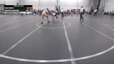 190 lbs Round 2 (6 Team) - Quentin Warford, Outlaws HS vs Kam Frook, EP Rattlers