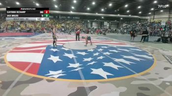 120 lbs Cons. Round 1 - Mason Miller, Beulah Wrestling vs Cody Hinkhouse, Moorcroft Mat Masters