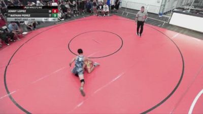 144 lbs Cons. Round 1 - Jonny Lopez, Dark Horse vs Nathan Perez, Team Thunder