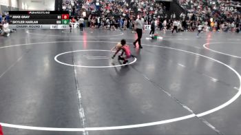 49 lbs Champ. Round 1 - Skyler Harlan, Ready RP Nationals vs Zeke Gray, Millard South