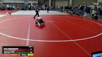 75 lbs Quarterfinal - Max Wenkheimer, BEA (Blue Earth Area) vs Pryce Clark, Prior Lake