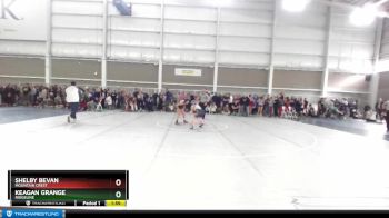 110 lbs Quarterfinal - Keagan Grange, Ridgeline vs Shelby Bevan, Mountain Crest