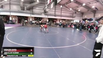 120 lbs 3rd Place Match - Spencer Sudol, Amped Wrestling Club vs Abdullah Albawi, Texas