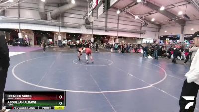 120 lbs 3rd Place Match - Spencer Sudol, Amped Wrestling Club vs Abdullah Albawi, Texas