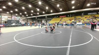 65 lbs Round 1 - Keegan Clark, Team Champs vs Jaymie Moenkedick, Harding County Youth Wrestling