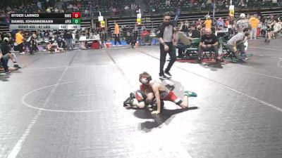 61 lbs 7th Place - Ryder Larned, Rancocas Valley vs Daniel Johannemann, Apex
