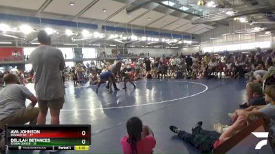 120 lbs Semis & 1st Wb (8 Team) - Ava Johnson, Mayhem WC vs Delilah Betances, Storm Center