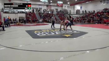 157 lbs Champ. Round 1 - Huxley Ott, North Scott (JV) vs Weston Cowherd, Davenport Central