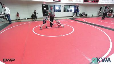 67 lbs Rr Rnd 2 - Clayton Wardlow, Heat vs Grayclynn Pinkston, Pocola Youth Wrestling