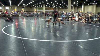 80 lbs Round 3 (6 Team) - Coleson Cogar, North Desoto Wrestling Academy vs Jacob Martinez, Panhandle Punishers