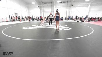 110 lbs Rr Rnd 5 - Jordyn Farmer, Ponca City LadyCat Wrestling vs Abigail Shaw, Sand Springs JH Girls