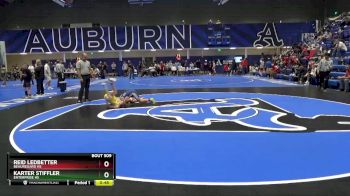 106 lbs Cons. Round 5 - Reid Ledbetter, Beauregard HS vs Karter Stiffler, Enterprise HS