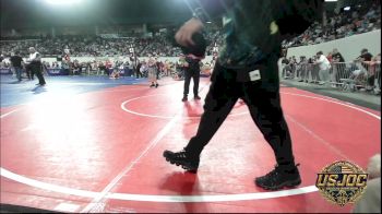 76 lbs Round Of 32 - Rhett Smith, Hinton Takedown Club vs Isaiah Navarrete, Panhandle RTC