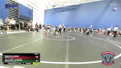 105 lbs Placement (4 Team) - Sylas Weichert, East Kansas Eagles Gold vs Peyton Obrecht, Missouri Outlaws