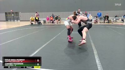 210 lbs Round 5 (10 Team) - Conner Massinon, Terps Xpress vs Titus Iokia-Murphy, Terps East Coast Elite