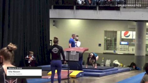 Ella Nissen - Women's Group, Twin City Twisters - 2021 Women's Xcel Region 4 Championships