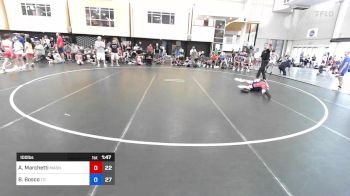 100 lbs Quarterfinal - Alex Marchetti, Mat Assassins Red vs Brenden Bosco, Team Ohio