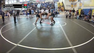 175 lbs Cons. Round 1 - Bryce Velez, Citrus Wrestling Club vs Jackson Lietz, Eagle Empire