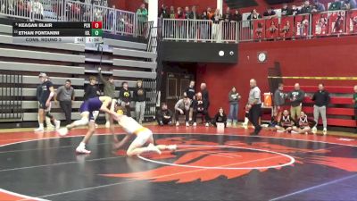 144 lbs Cons. Round 3 - Ethan Fontanini, Iowa City, Liberty vs Keagan Blair, Prairie, Cedar Rapids