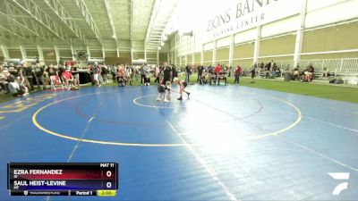 71 lbs Semifinal - Ezra Fernandez, ID vs Saul Heist-Levine, MT