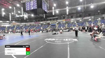 150 lbs Round Of 32 - Zach Aldaz, Pueblo East vs Landon Hetrick, Legacy