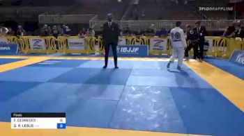 FRANK CESPEDES vs DARRYL R. LEBUS 2020 Pan Jiu-Jitsu IBJJF Championship
