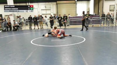 150 lbs Round Of 32 - Brady Hand, VA vs Ashton Hobson, IL