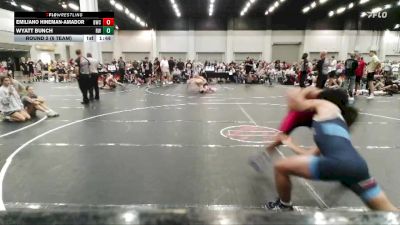 132 lbs Round 2 (6 Team) - Emiliano Hineman-Amador, Blackman Wrestling Club vs Wyatt Bunch, Refinery Wrestling