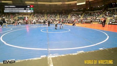49 lbs Consi Of 8 #1 - Cole Terrell, Shelton Wrestling Academy vs Jameson Baumgardner, El Paso Texas Wrestling Club