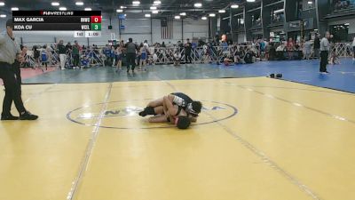 84 lbs Round 4 - 1:30pm Friday - Koa Cu, West Coast Elite vs Max Garcia, Ranger Wrestling Club