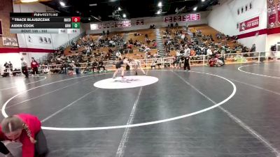 150 lbs Cons. Round 2 - Trace Blajszczak, Natrona County vs Aiden Cook, Green River