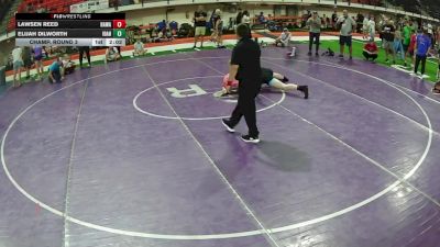 190 lbs Champ. Round 3 - Lawsen Reed, Hawaii vs Elijah Dilworth, Idaho