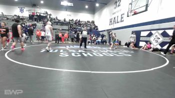 138 lbs Consi Of 8 #2 - Collin McBride, Muskogee vs Easton Peace, Bartlesville High School