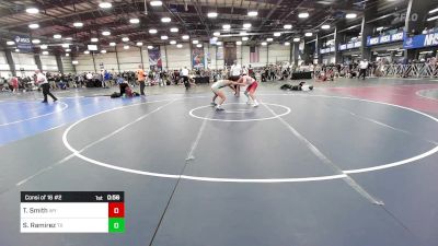 120 lbs Consi Of 16 #2 - Trey Smith, WY vs Santiago Ramirez, TX