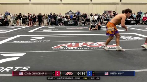Corey Chancelor III vs Austin Hunt 2025 ADCC Orlando Open/Youth Trials