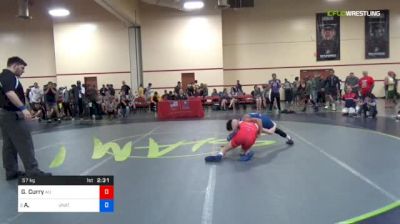 57 kg Rnd Of 16 - Gage Curry, American vs Aaron Cashman, Unattached