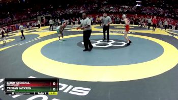 D2-126 lbs Quarterfinal - Leroy Steagall, Indian Valley vs Tristan Jackson, Bedford