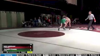 126 lbs Round 3 - Tucker Stangel, Osage vs Nick Needham, Fennimore