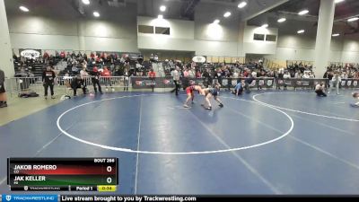 138 lbs Cons. Round 3 - Jak Keller, MI vs Jakob Romero, CO