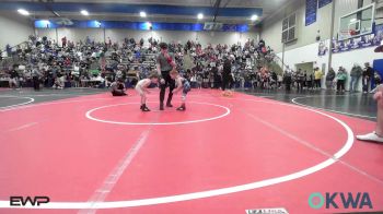 45 lbs Consi Of 8 #2 - James Snider, Bartlesville Wrestling Club vs Walker Scheulen, Salina Wrestling Club