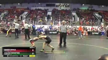 60 lbs Round 3 (4 Team) - Shafik Khalil, Ypsilanti vs Colton Hovatter, Tecumseh